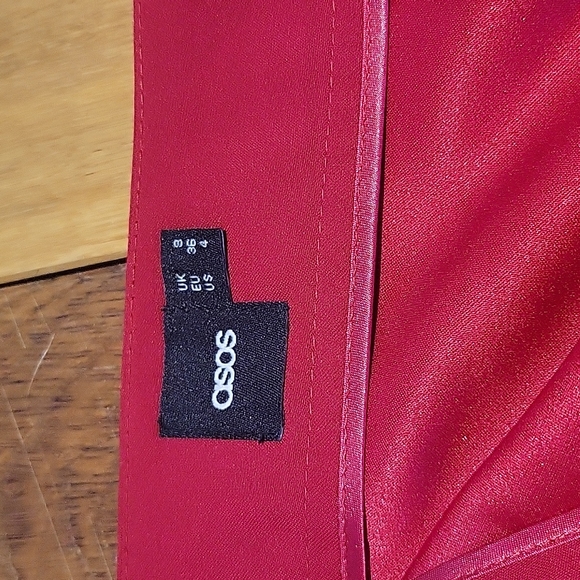 asos red skirt - Picture 5 of 6